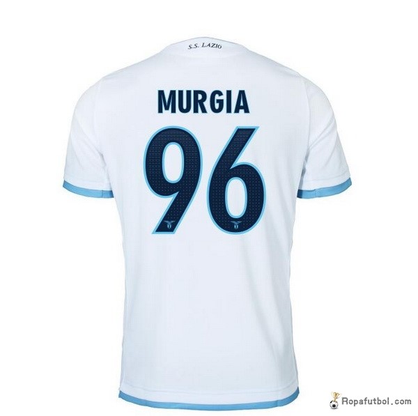 Camiseta Lazio Replica Tercera Ropa Murgia 2016/17 Blanco